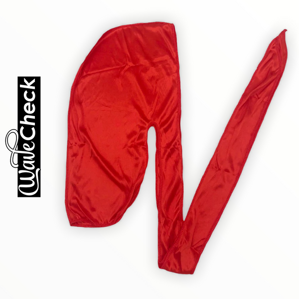 red silky durag
