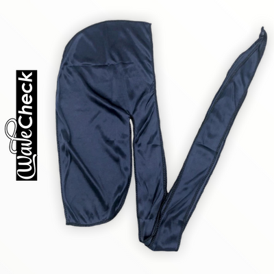 navy blue silky durag