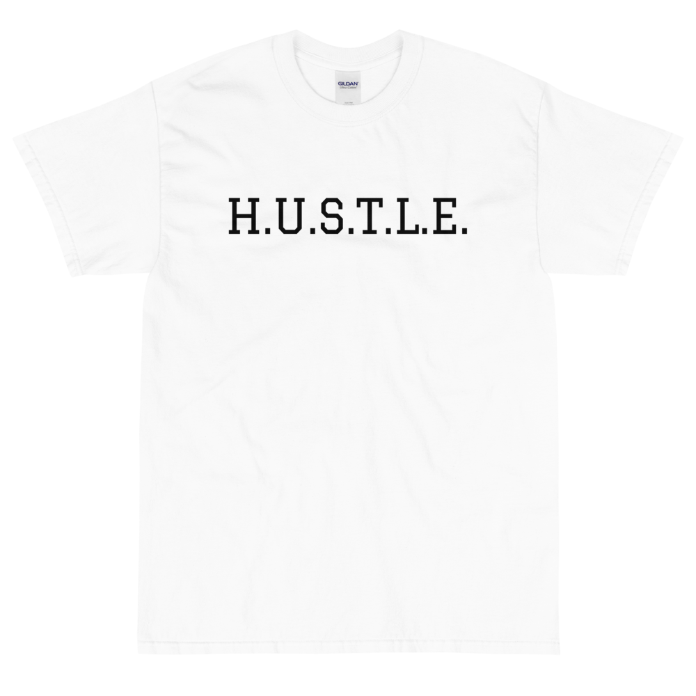 Hustle Tee White