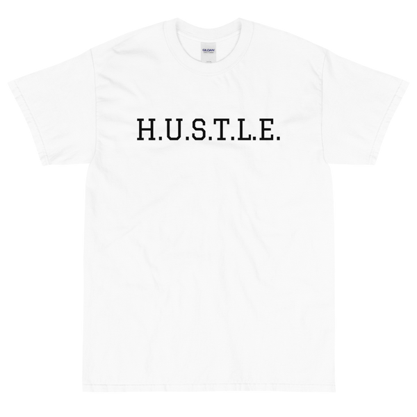 Hustle Tee White
